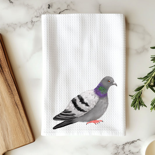 Pigeon Kitchen Towel - MerikaArt