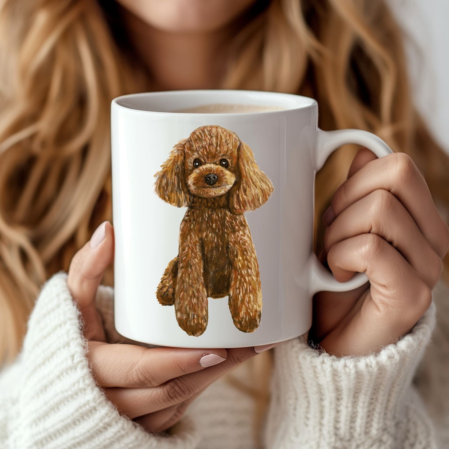 Poodle Mug - MerikaArt