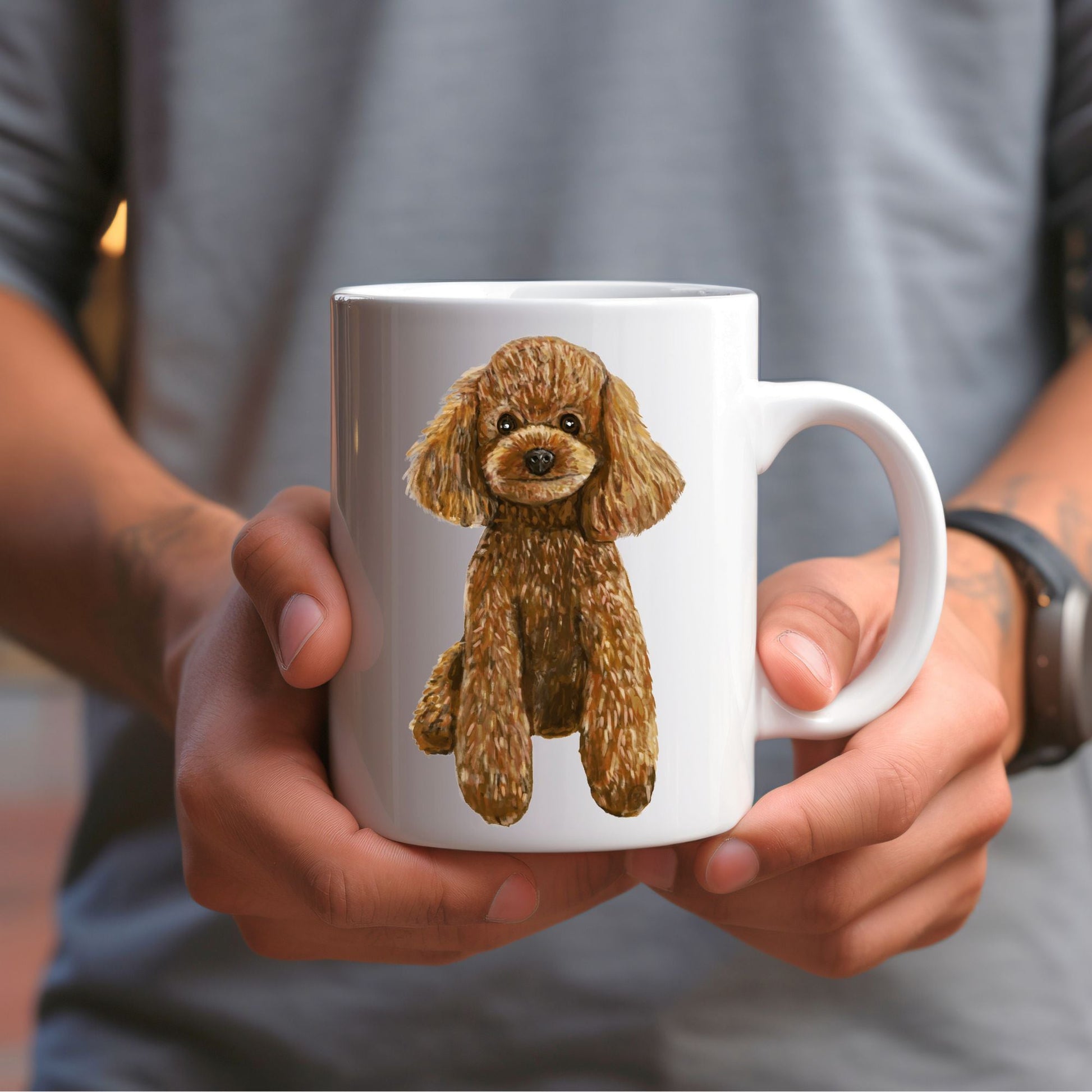 Poodle Mug - MerikaArt