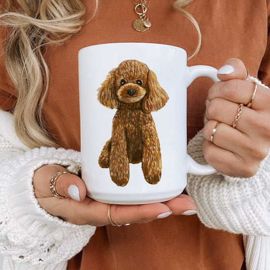 Poodle Mug - MerikaArt