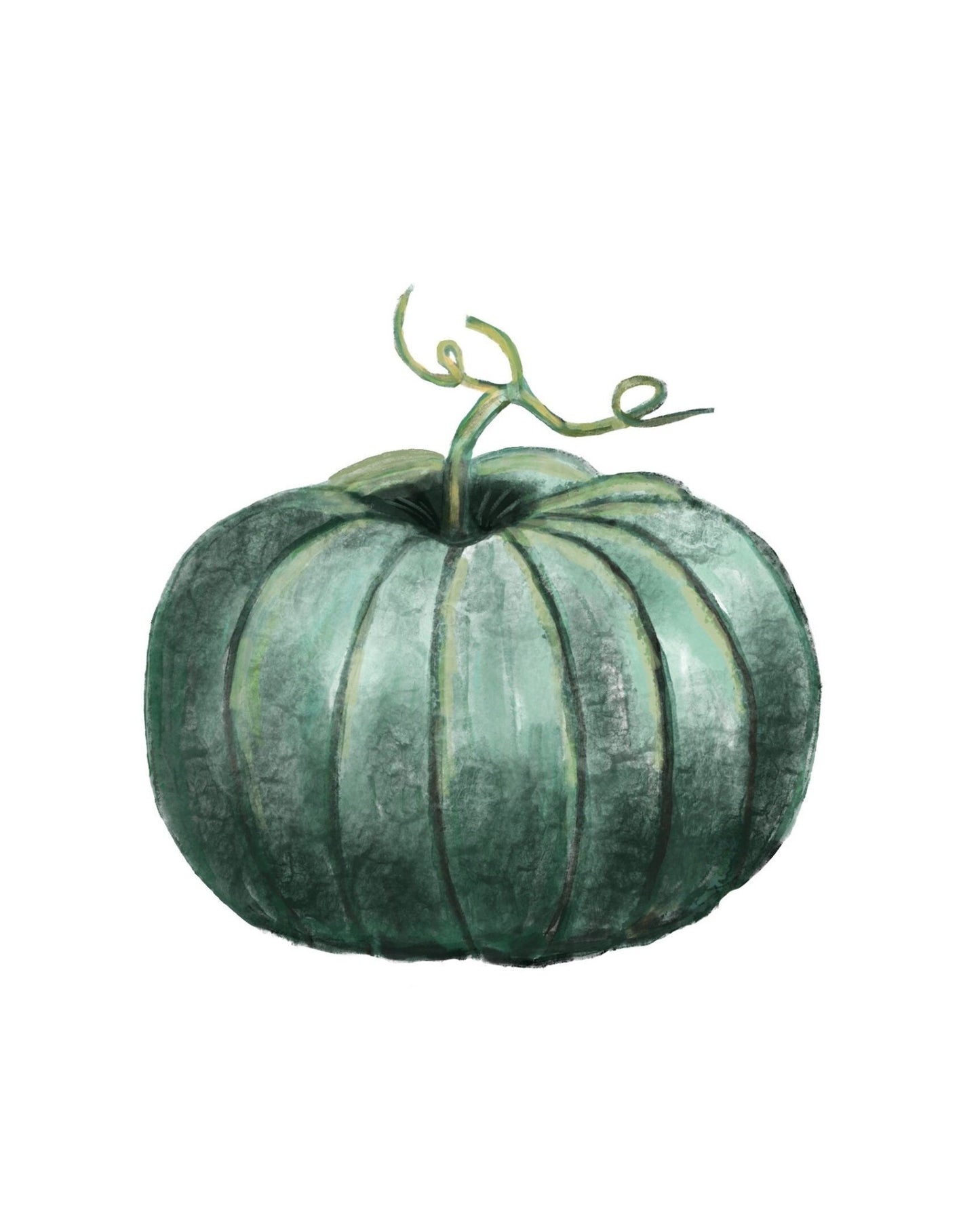 Pumpkin Set of 3 Prints, Halloween Pumpkin Painting, Fall Decor, Thanksgiving Art, Holiday Wall Art, Pumpkin Illustration, Autumn Wall Art - MerikaArt