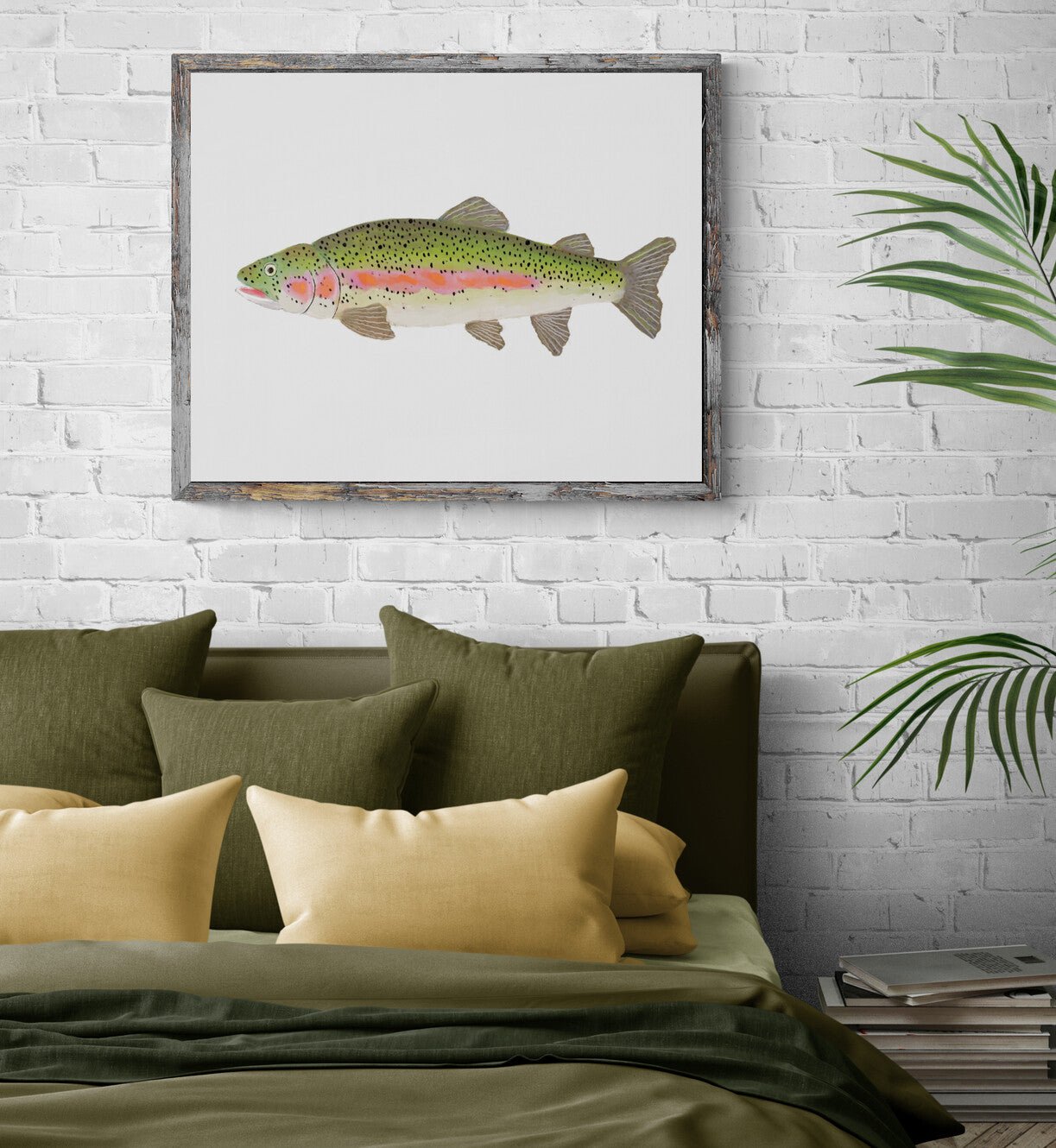 Rainbow Trout Print - MerikaArt