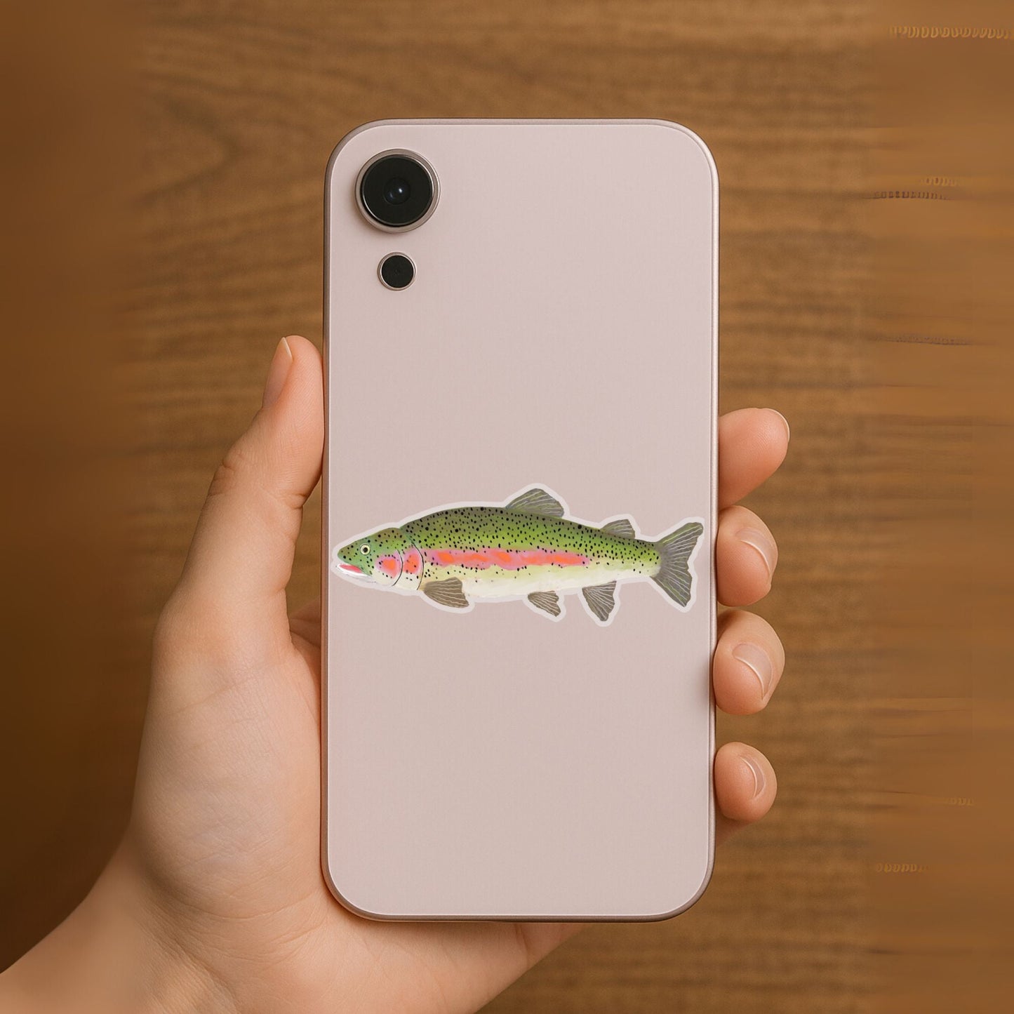 Rainbow Trout Vinyl Sticker - MerikaArt