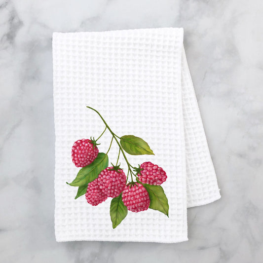 Raspberry Kitchen Towel - MerikaArt