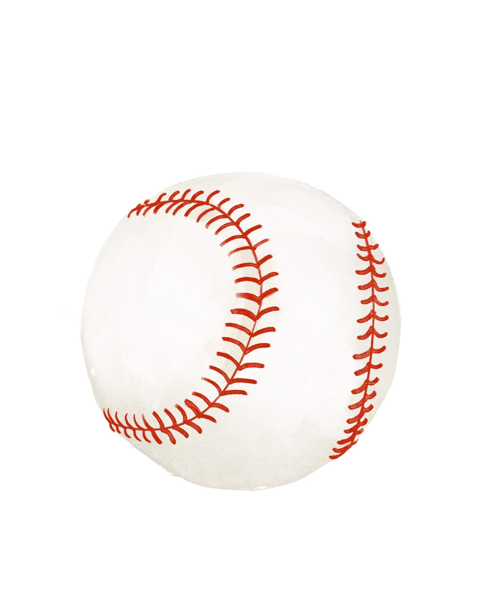 Set of 6 Sports Ball Prints, Sport Painting, Boys Room Wall Art, Girls Room Print, Kids Wall Art, Nursery Decor, Sports Lover Illustrations - MerikaArt
