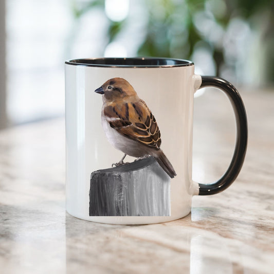 Sparrow Mug - MerikaArt