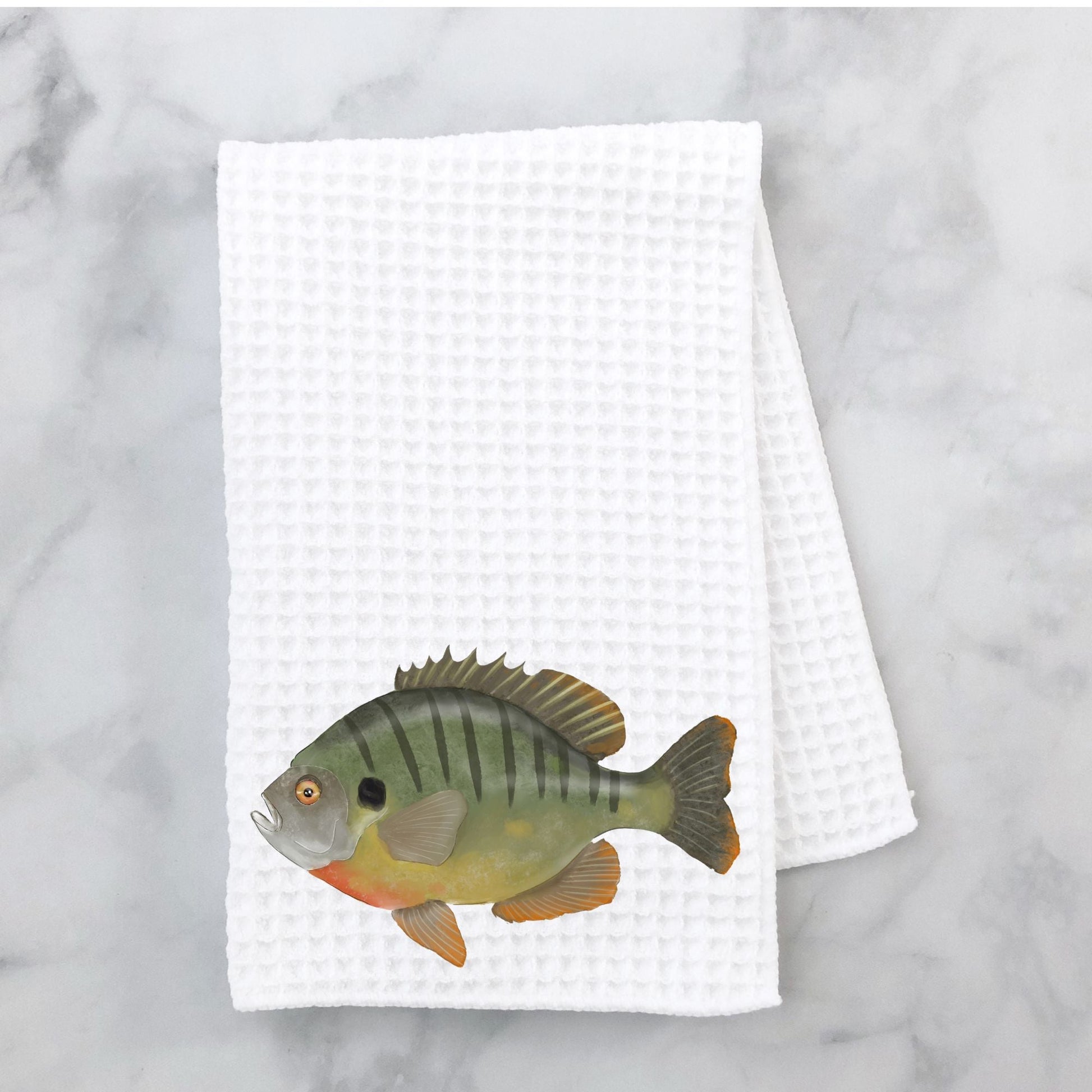 Sunfish Kitchen Towel - MerikaArt
