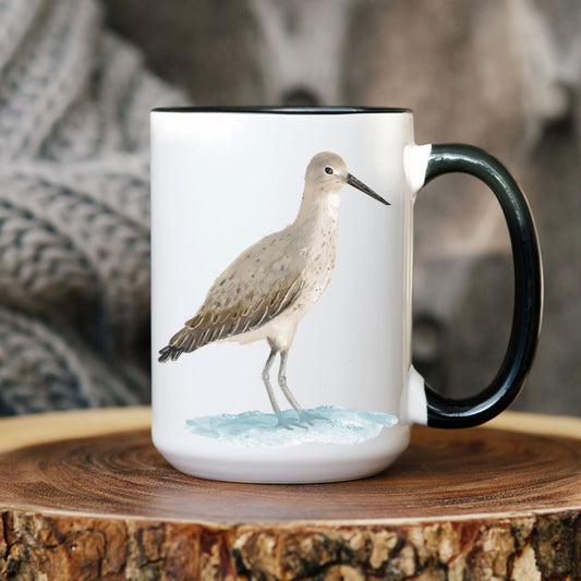 Willet Bird Mug - MerikaArt