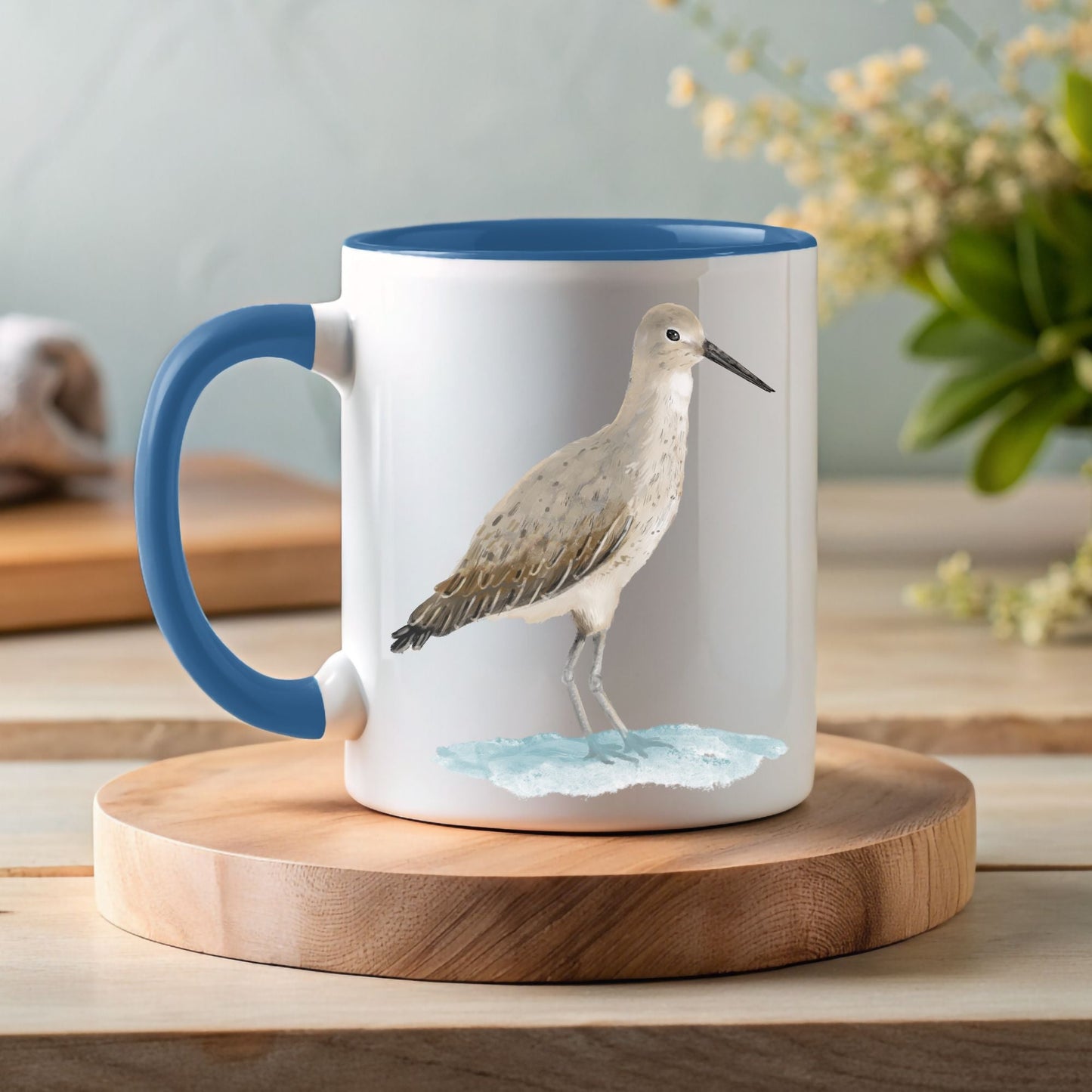Willet Bird Mug - MerikaArt