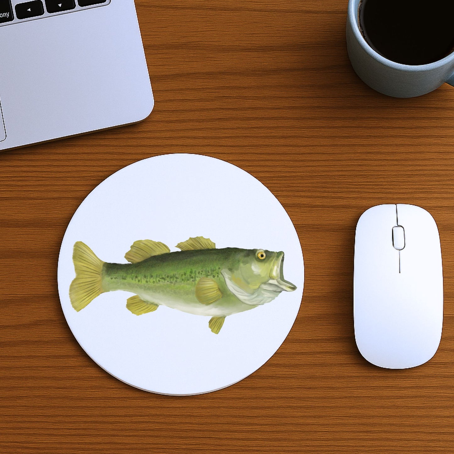Bass Fish Mousepad