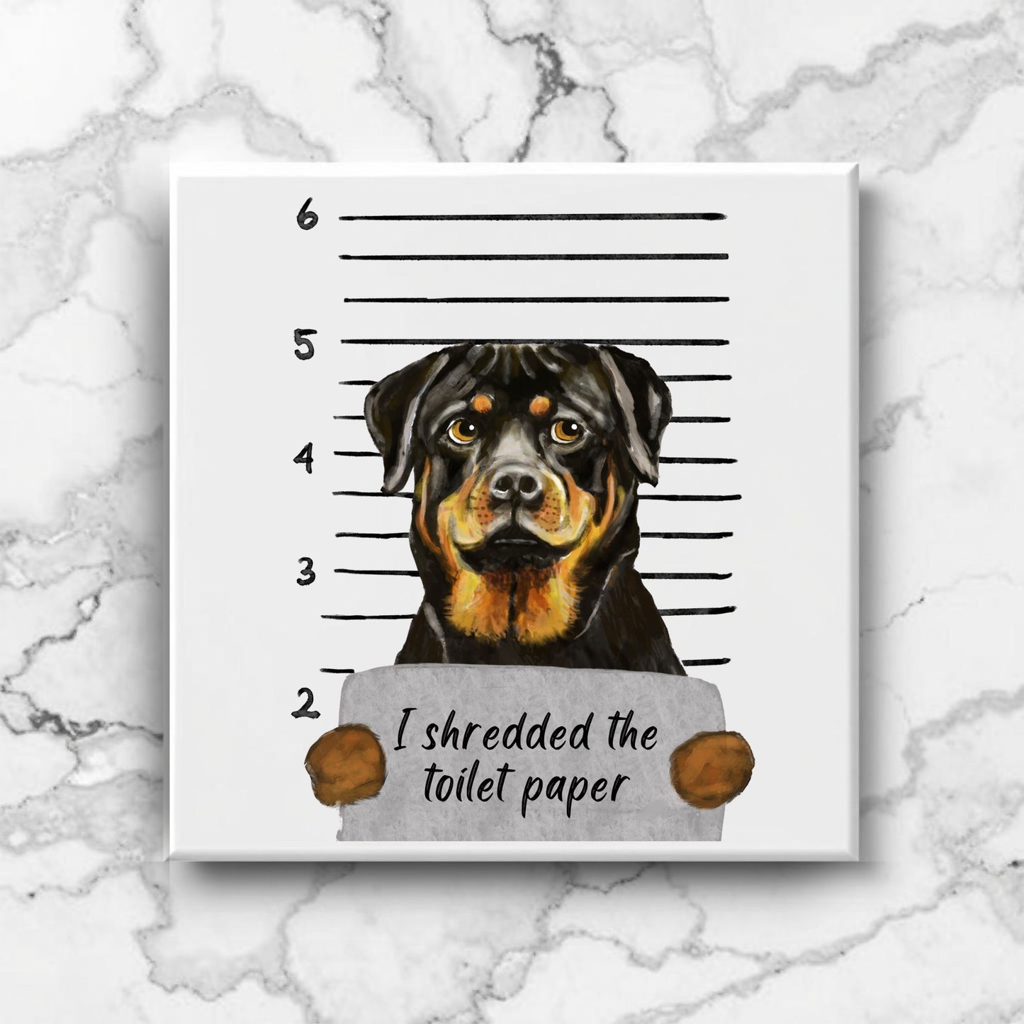Rottweiler Ceramic Tile