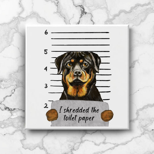 Rottweiler Ceramic Tile