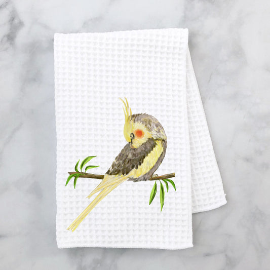 Unique Cockatiel Kitchen Towel