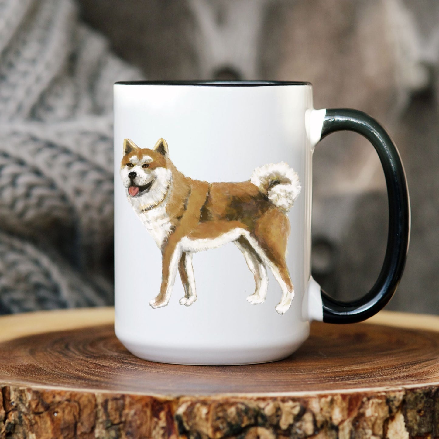 Akita Dog Mug - MerikaArt