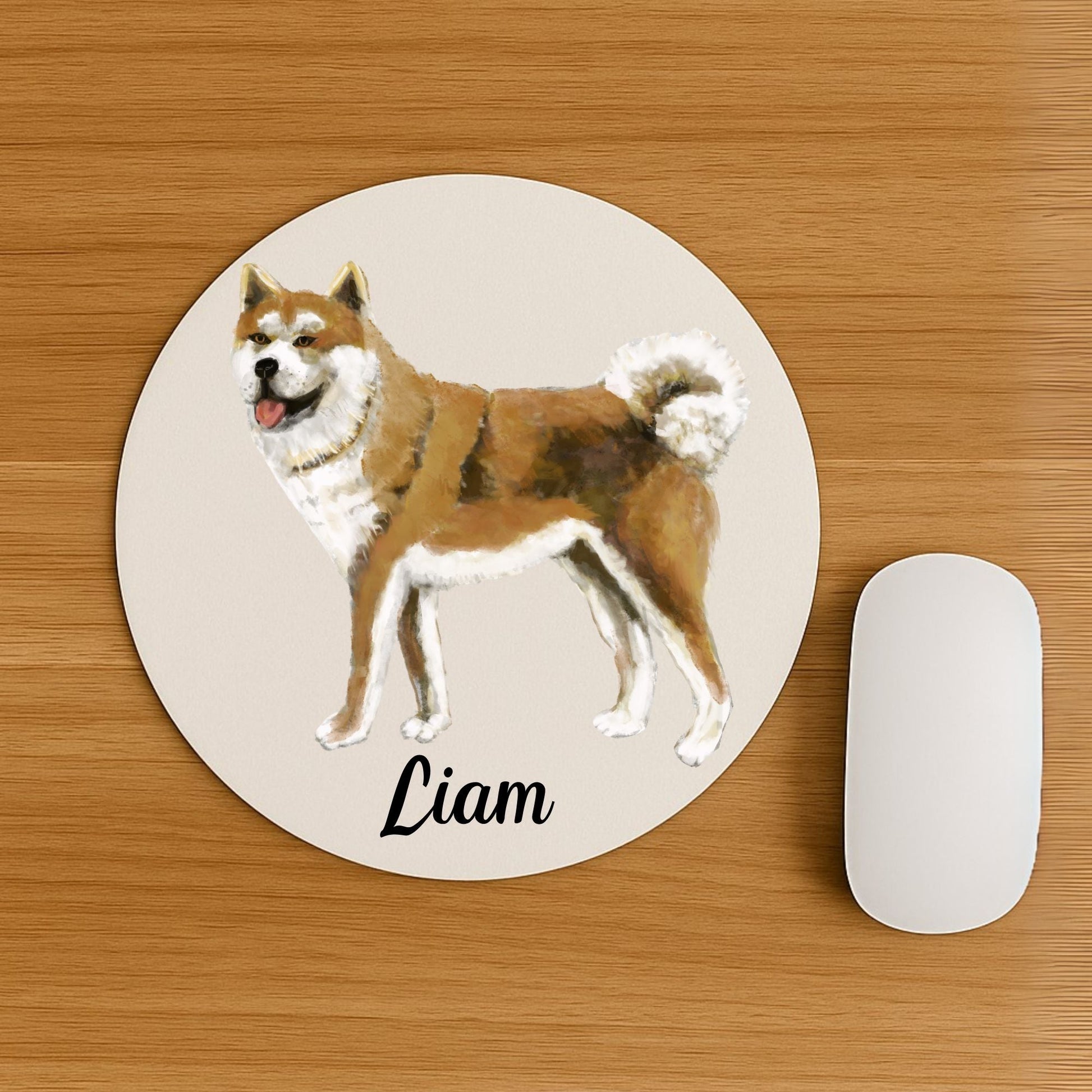Akita Inu Mousepad - MerikaArt
