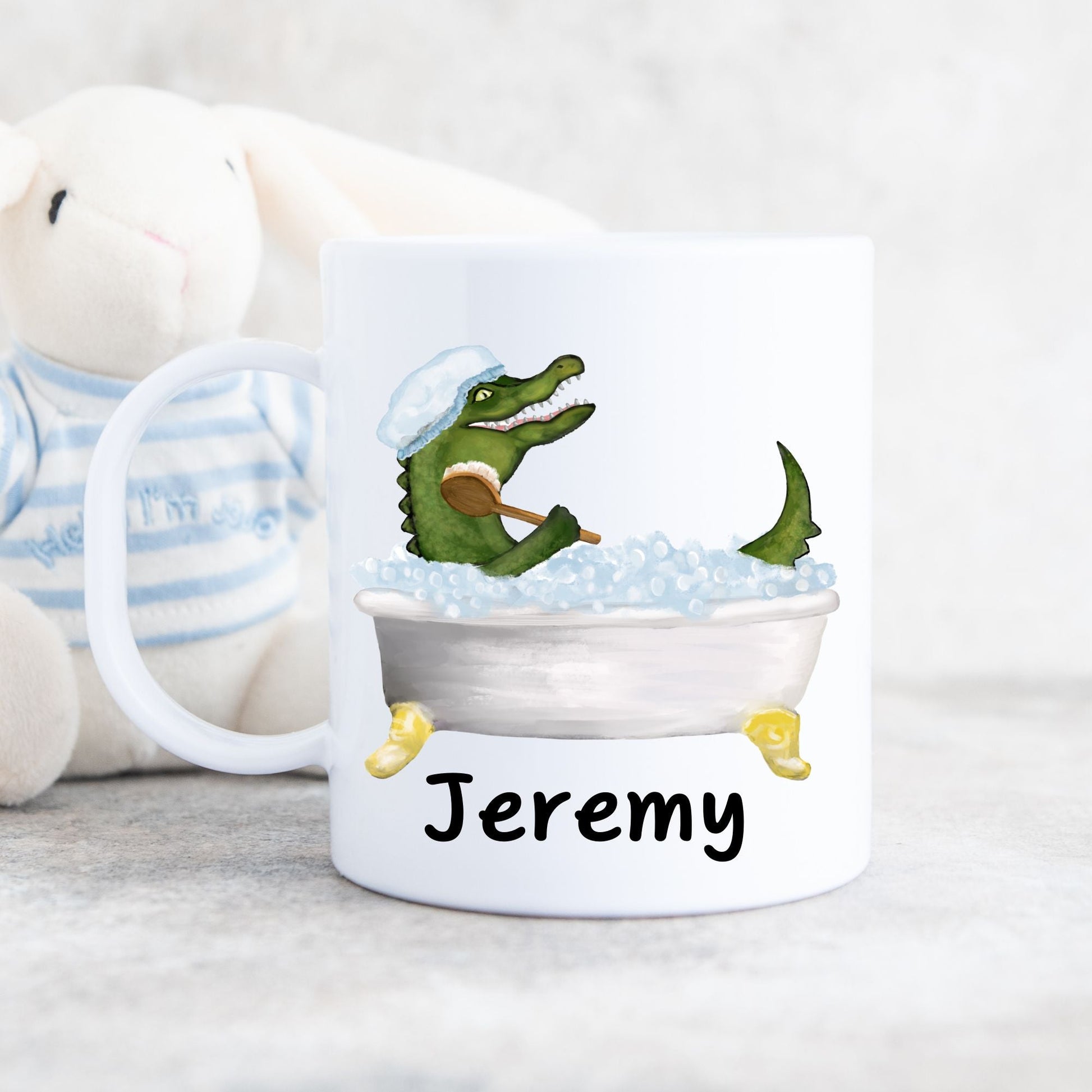 Alligator Bath Mug - MerikaArt