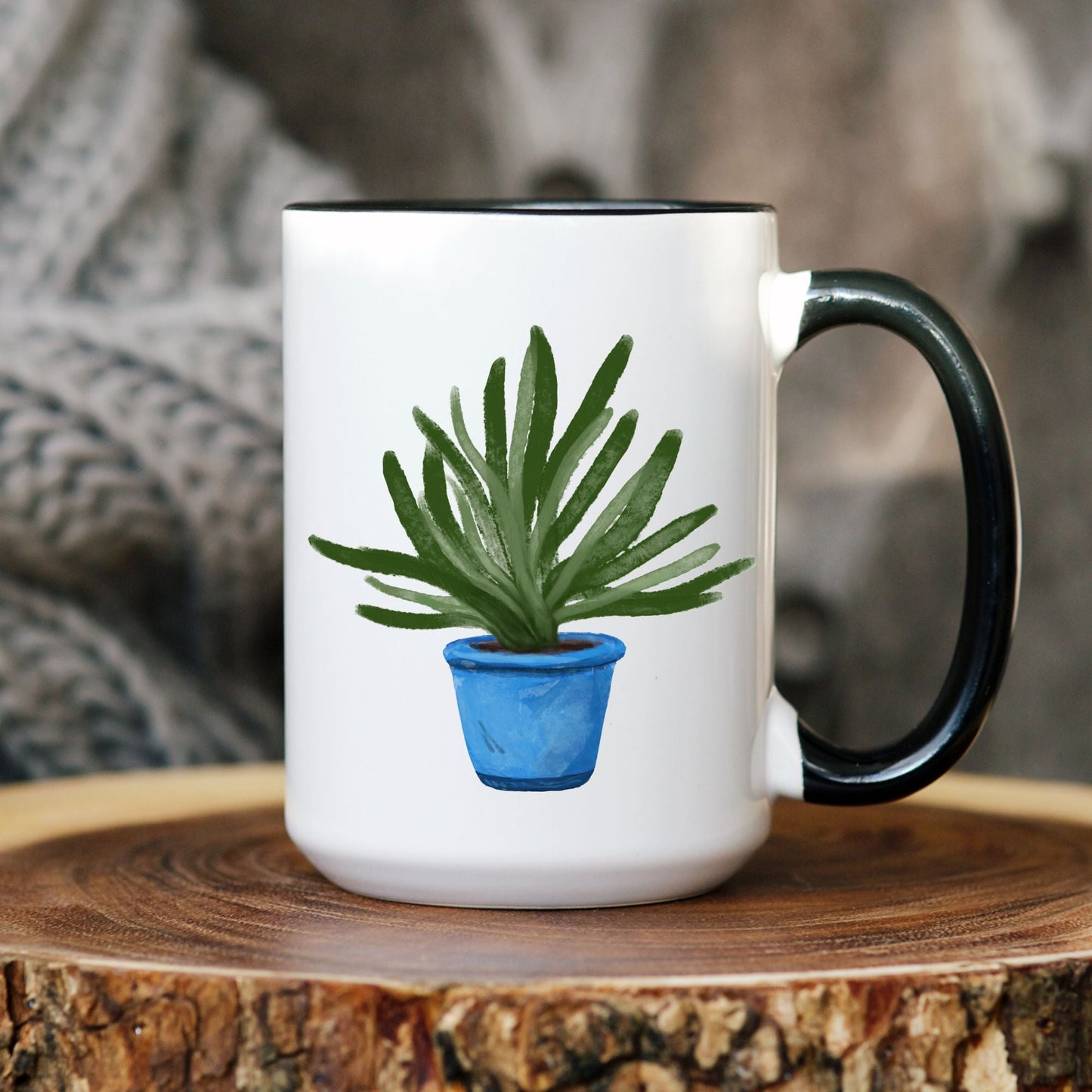 Aloe Vera Plant Mug - MerikaArt