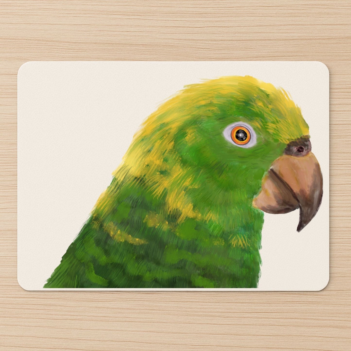 Amazon Parrot Bird Mousepad - MerikaArt