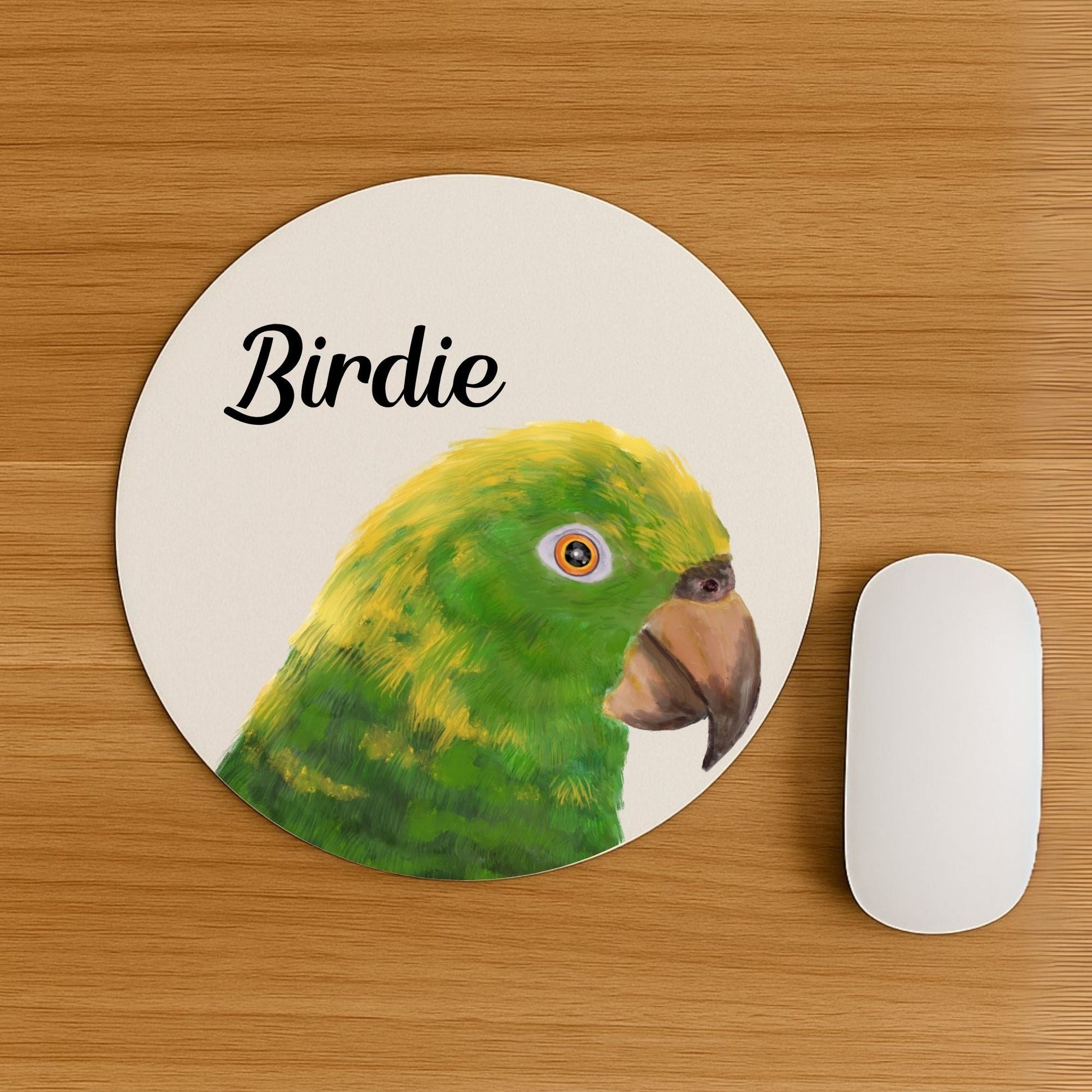 Amazon Parrot Bird Mousepad - MerikaArt