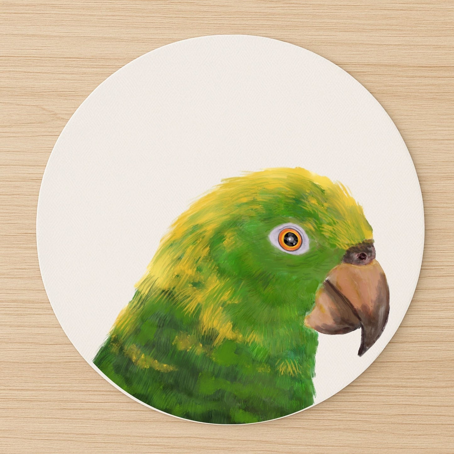 Amazon Parrot Bird Mousepad - MerikaArt