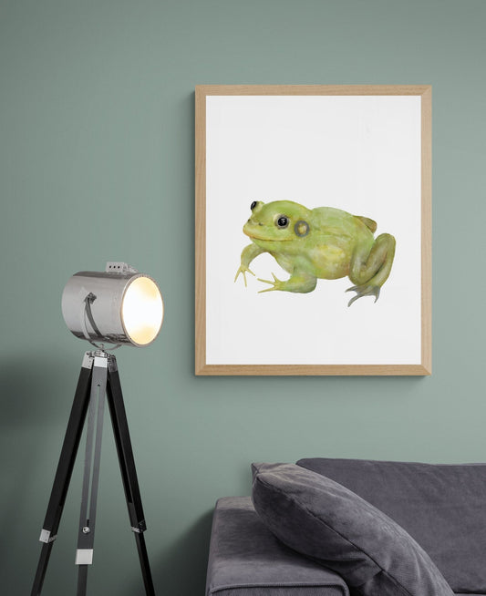 American Bullfrog Print - MerikaArt