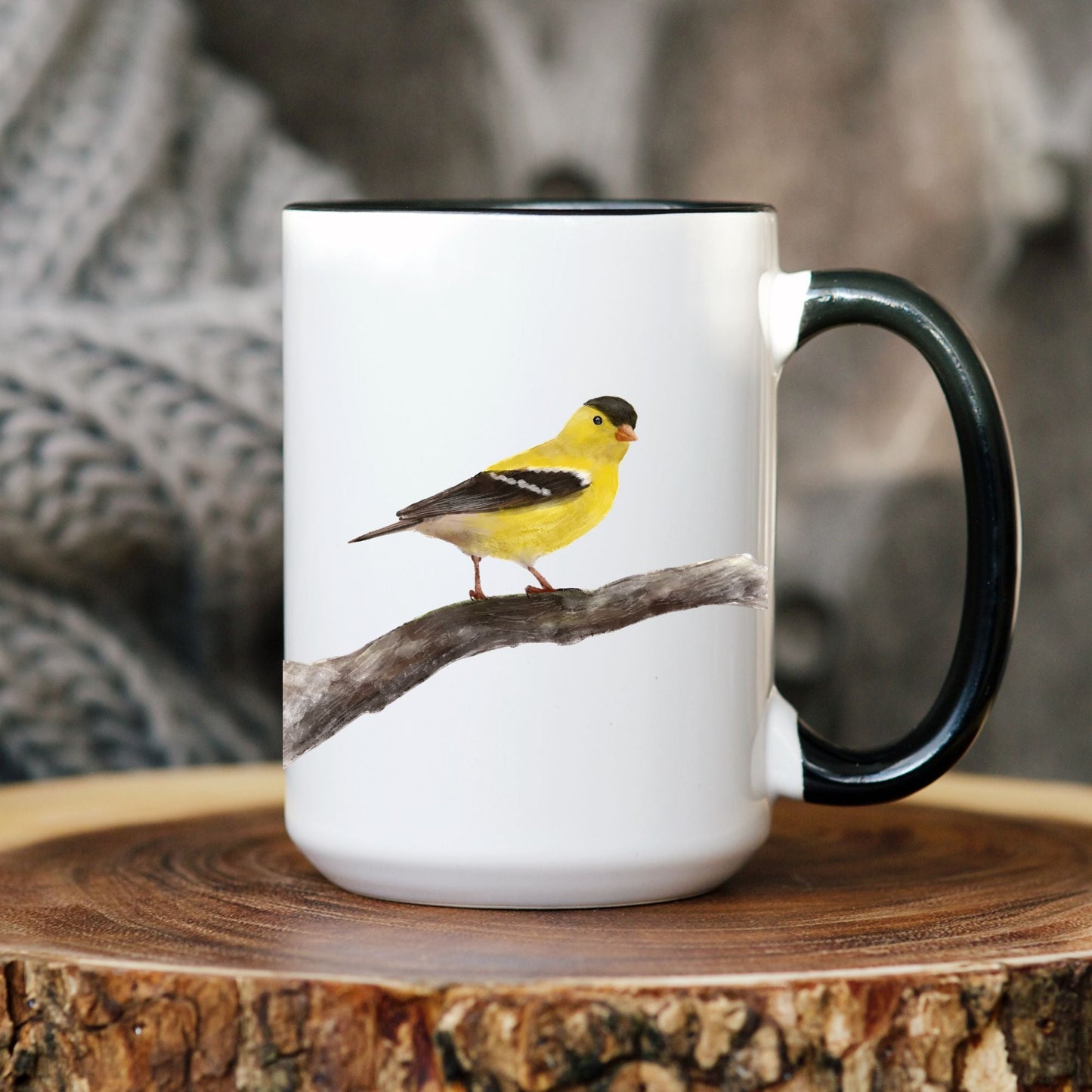 American Goldfinch Mug - MerikaArt