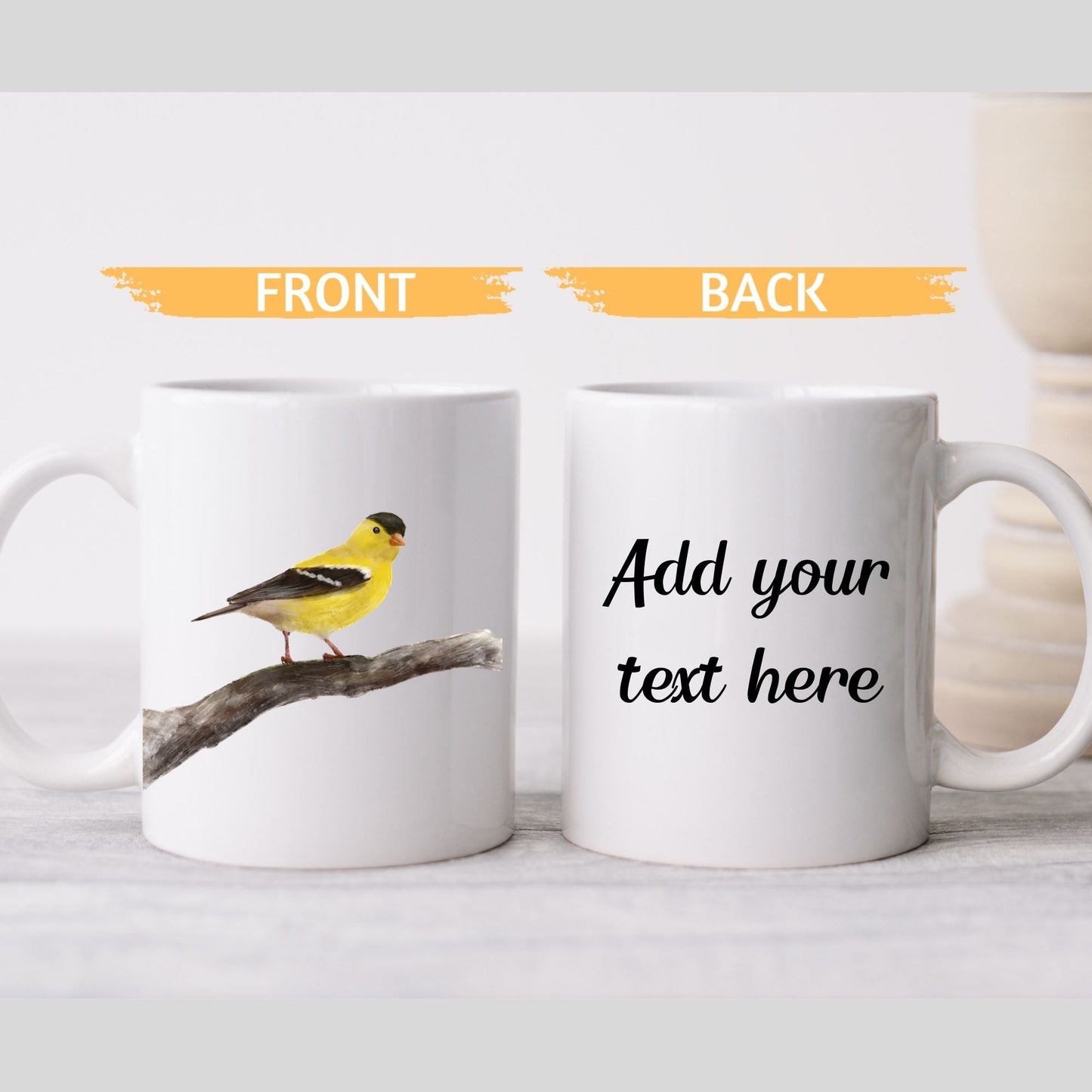 American Goldfinch Mug - MerikaArt