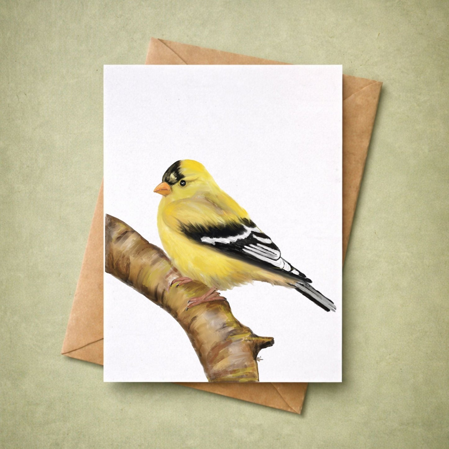 American Goldfinch Postcard - MerikaArt