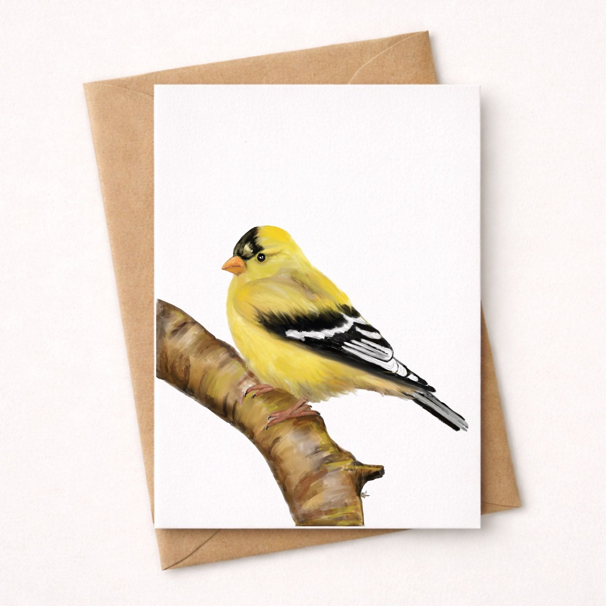 American Goldfinch Postcard - MerikaArt