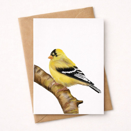 American Goldfinch Postcard - MerikaArt