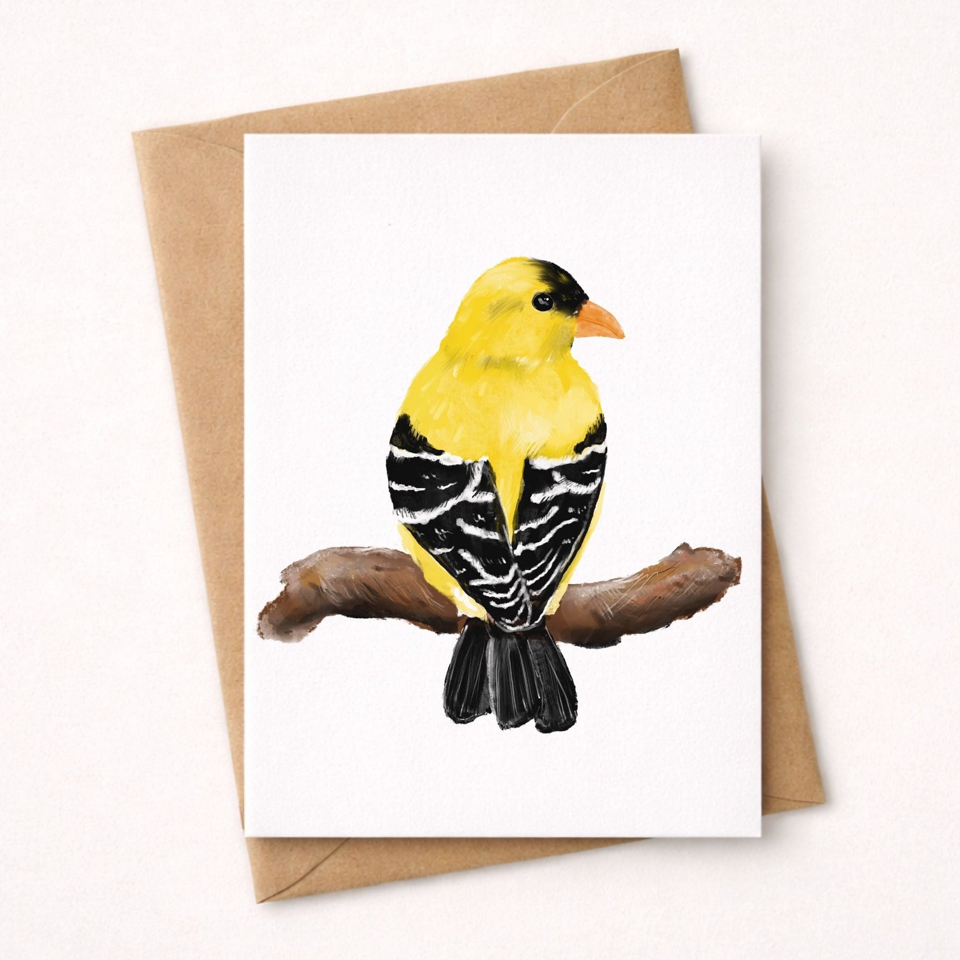 American Goldfinch Postcard - MerikaArt