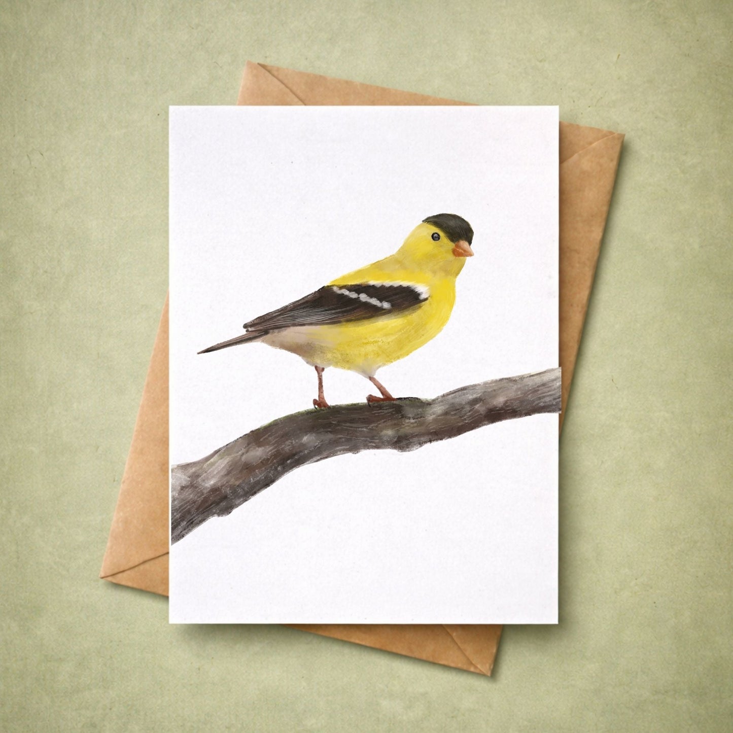 American Goldfinch Postcard - MerikaArt