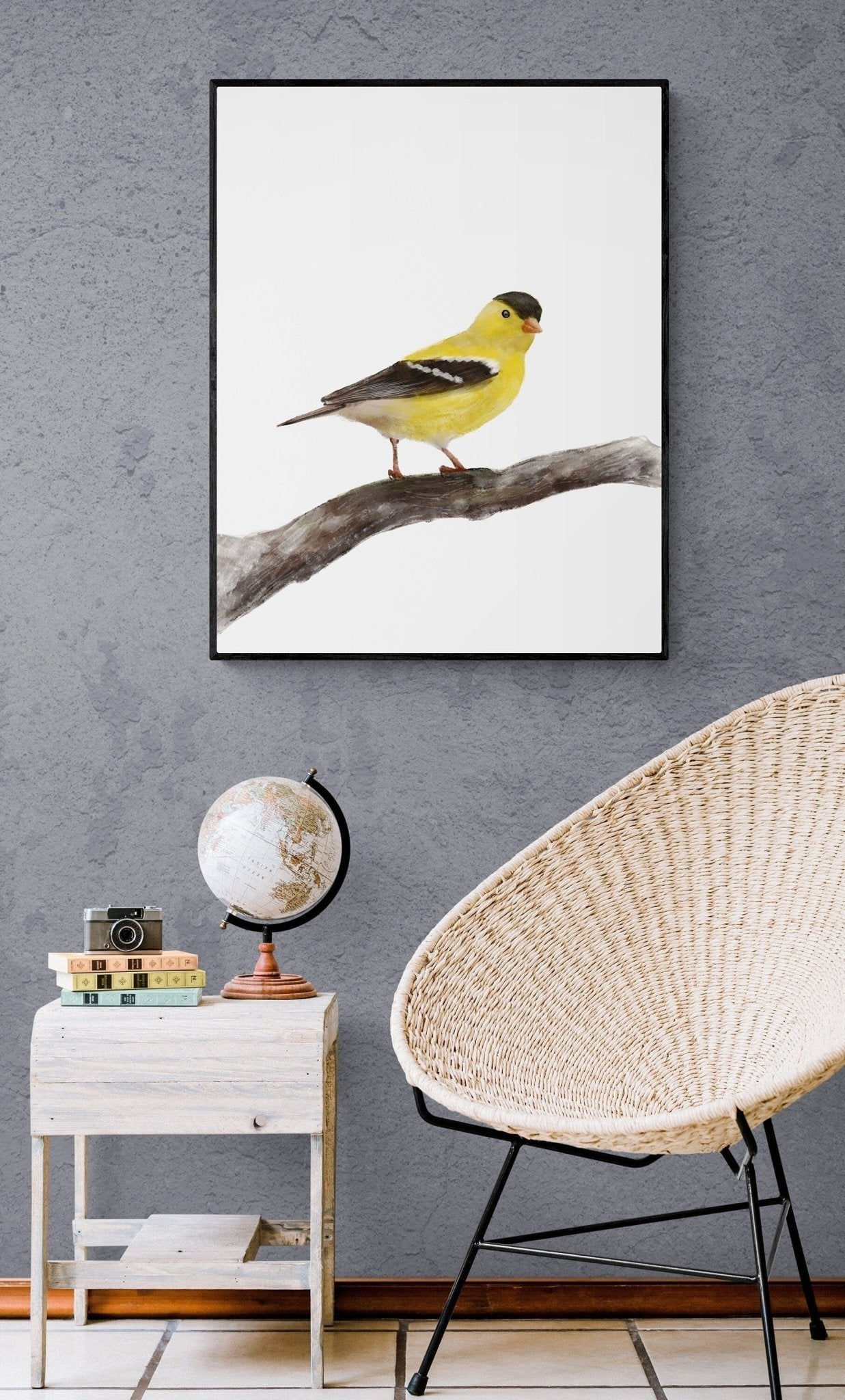 American Goldfinch Print - MerikaArt