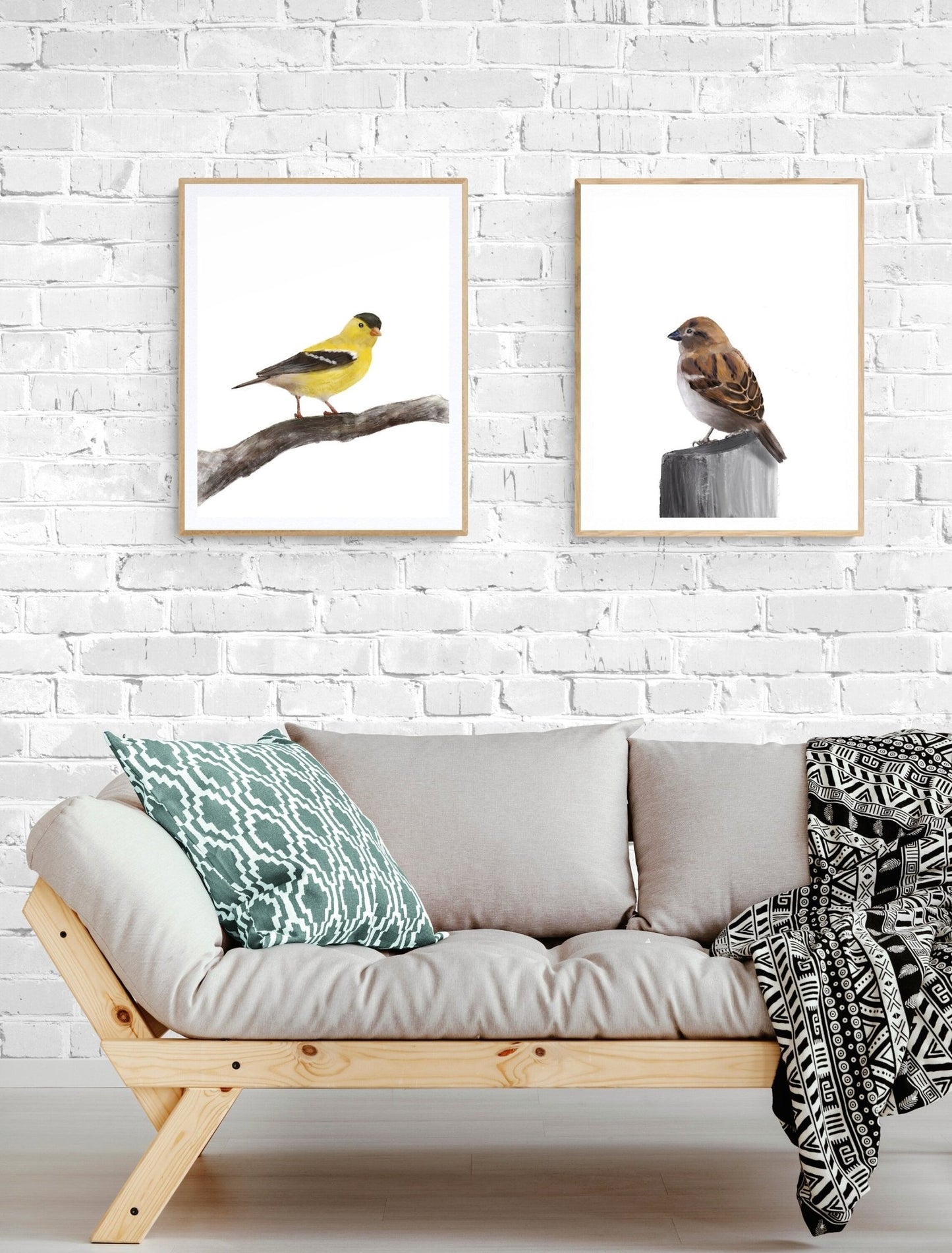 American Goldfinch Print - MerikaArt