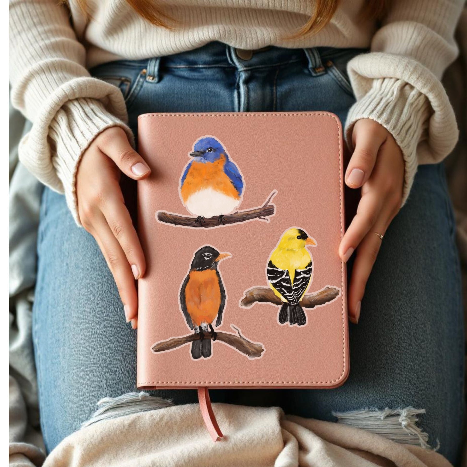 American Goldfinch Sticker - MerikaArt