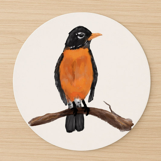 American Robin Mousepad - MerikaArt