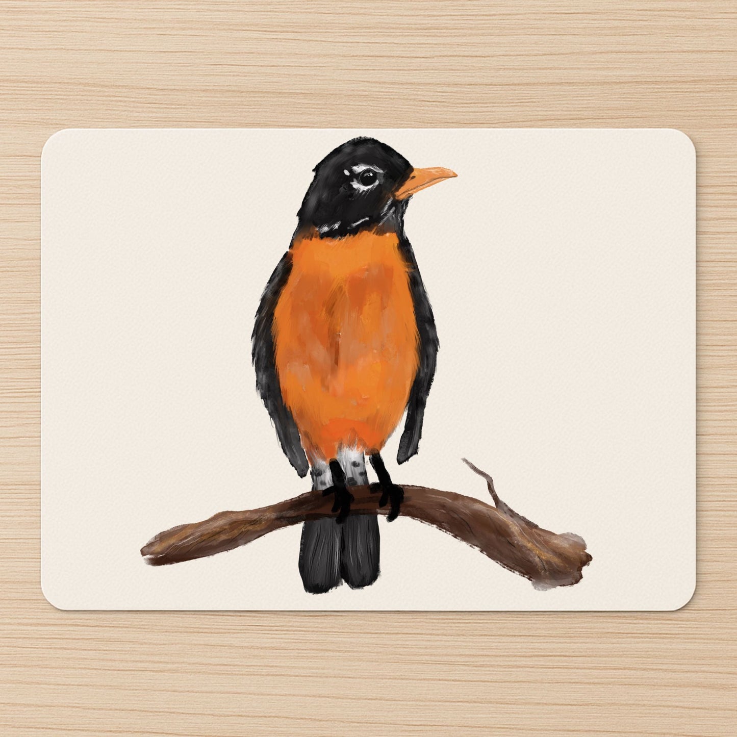 American Robin Mousepad - MerikaArt