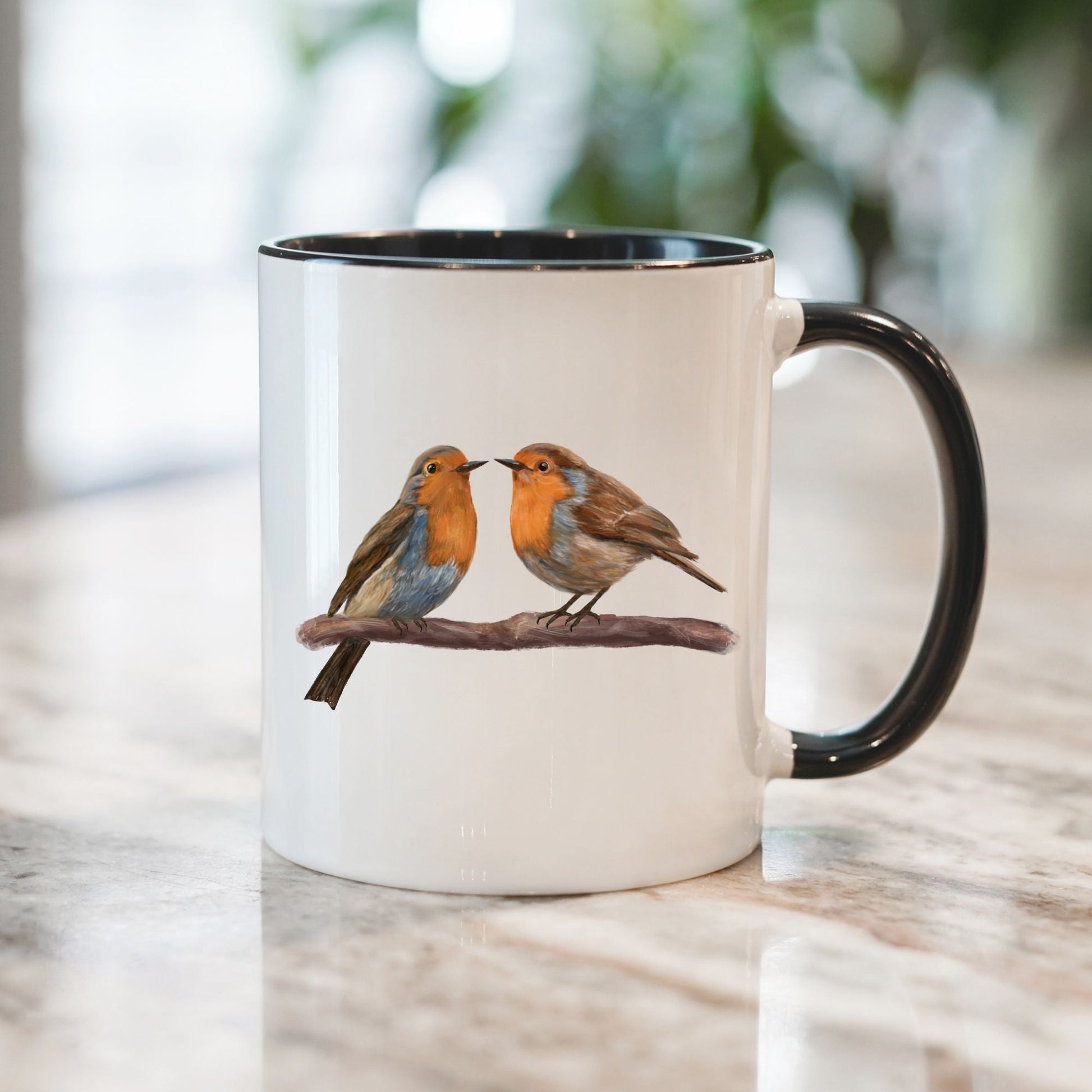 American Robin Pair Mug - MerikaArt