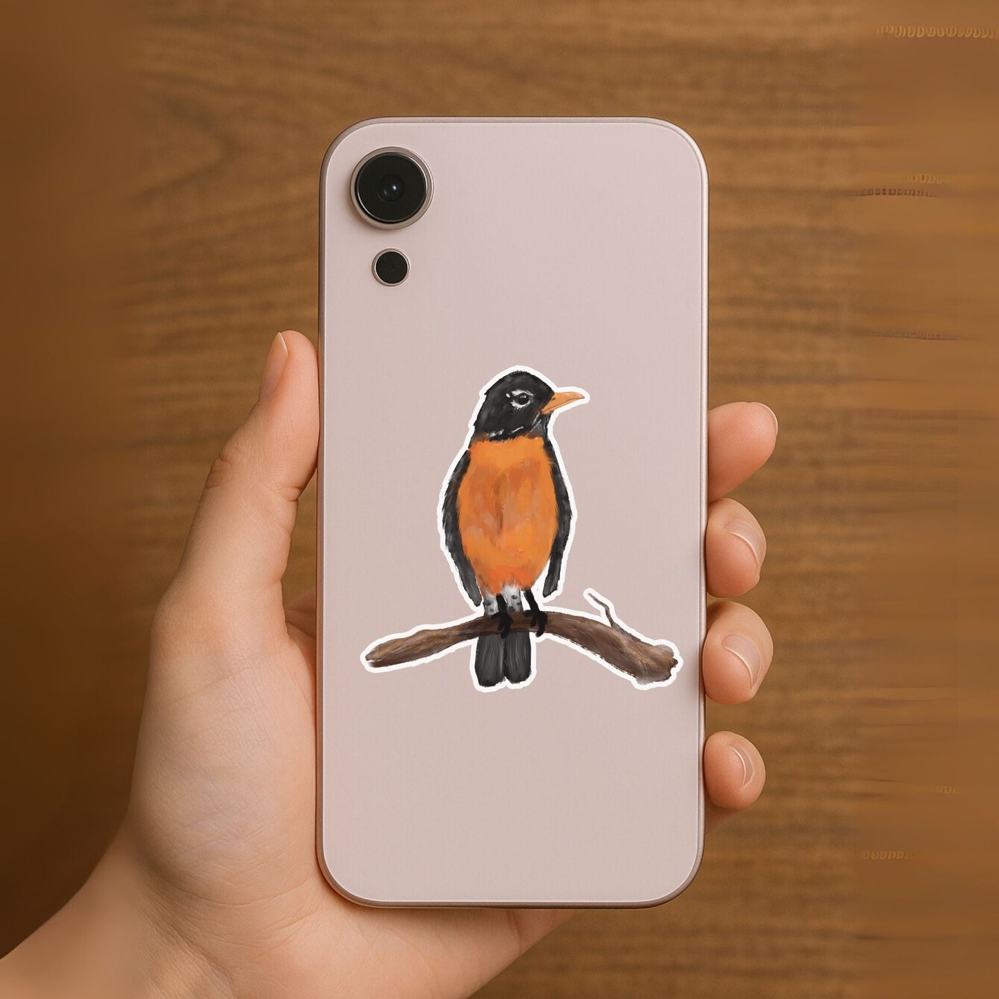 American Robin Sticker - MerikaArt