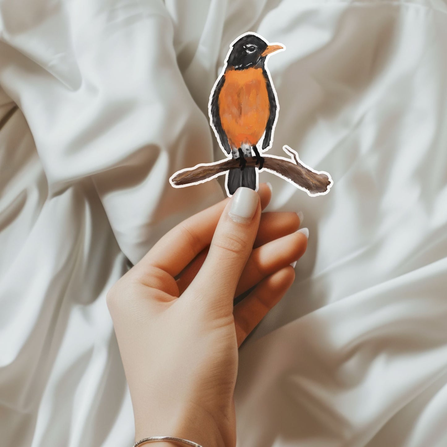 American Robin Sticker - MerikaArt