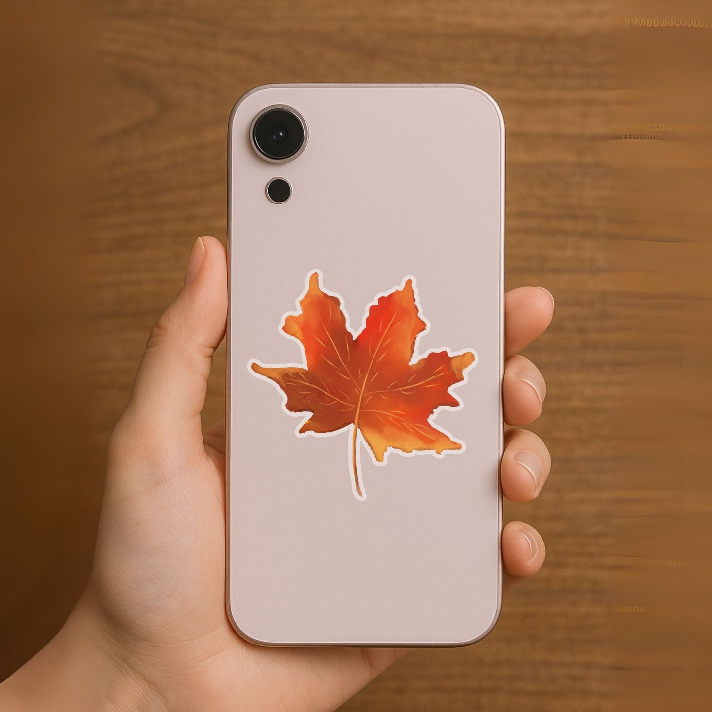 Autumn Maple Leaf Sticker - MerikaArt