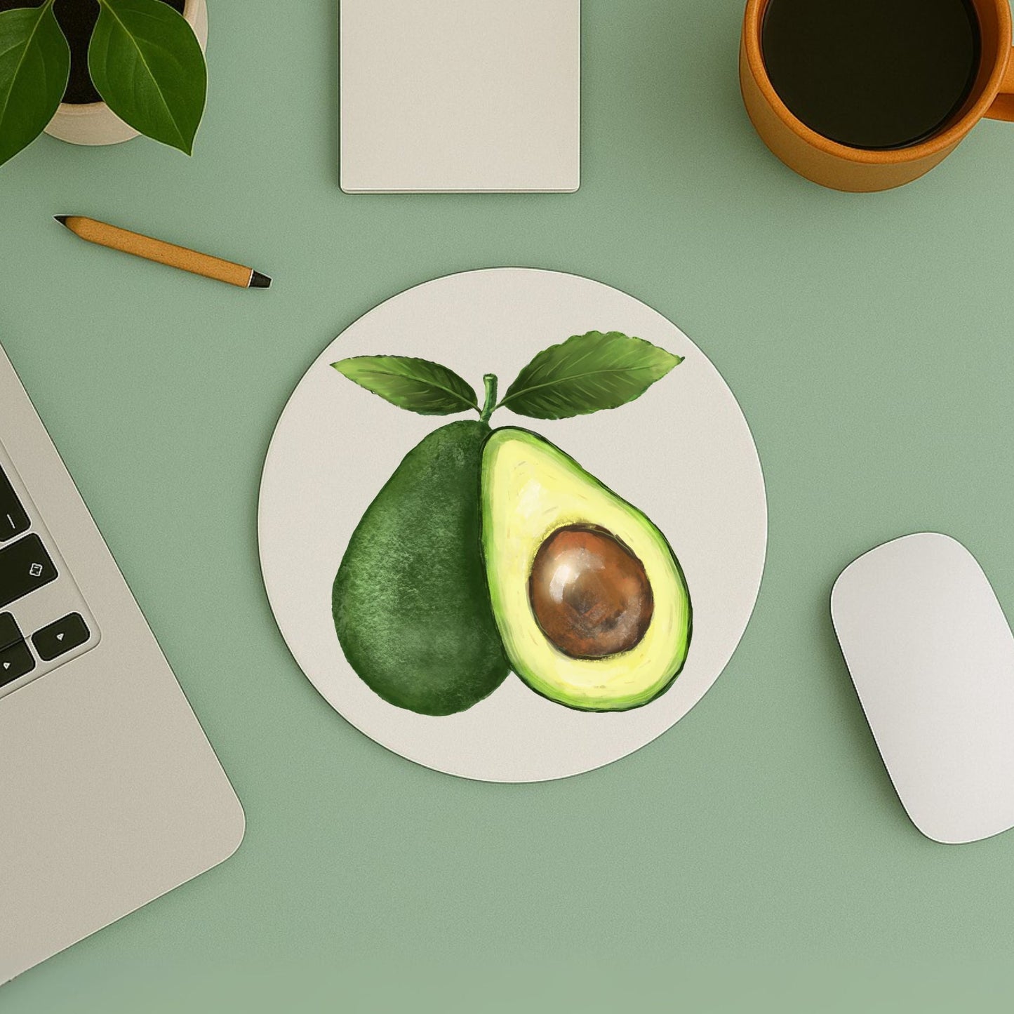 Avocado Mousepad - MerikaArt