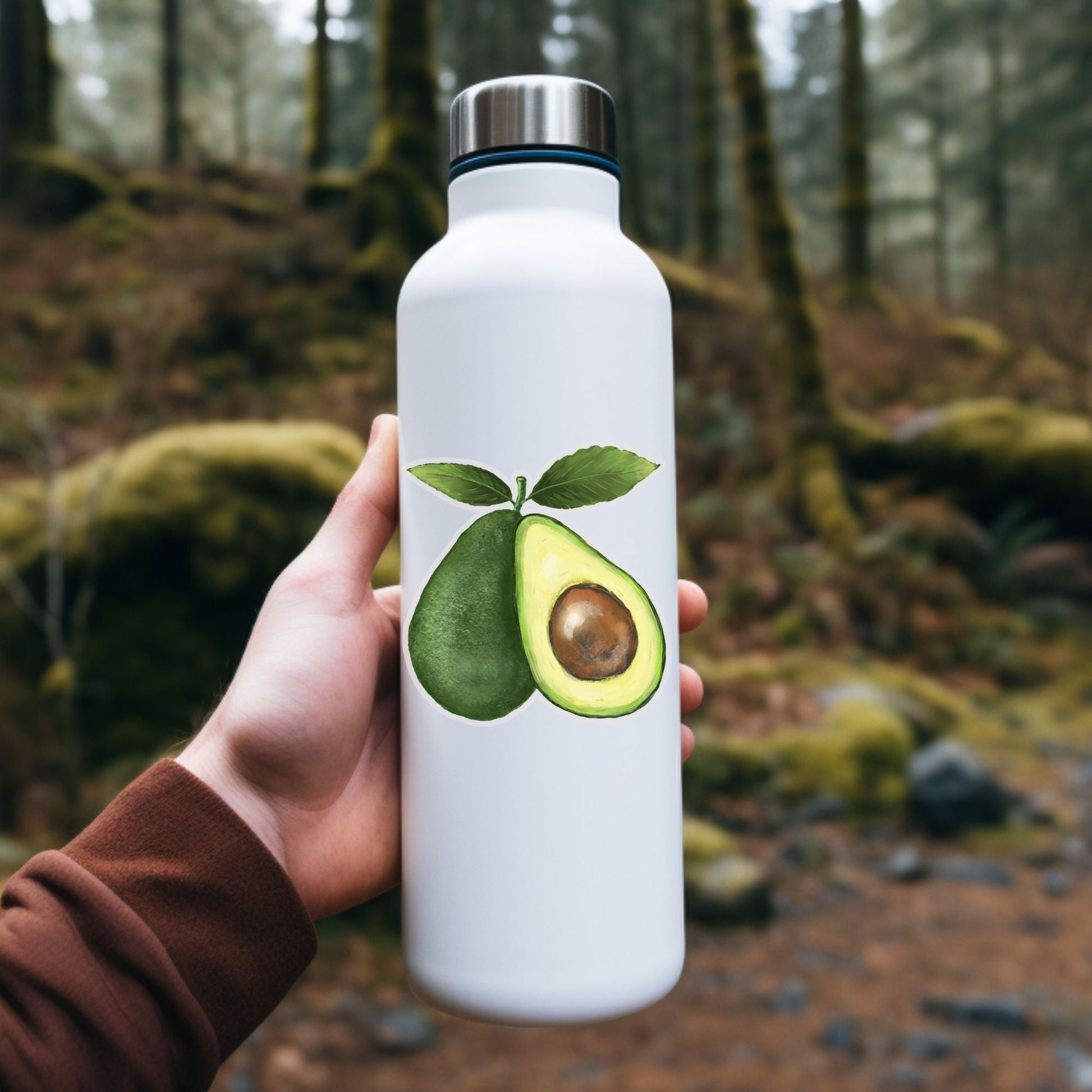 Avocado Vinyl Sticker - MerikaArt