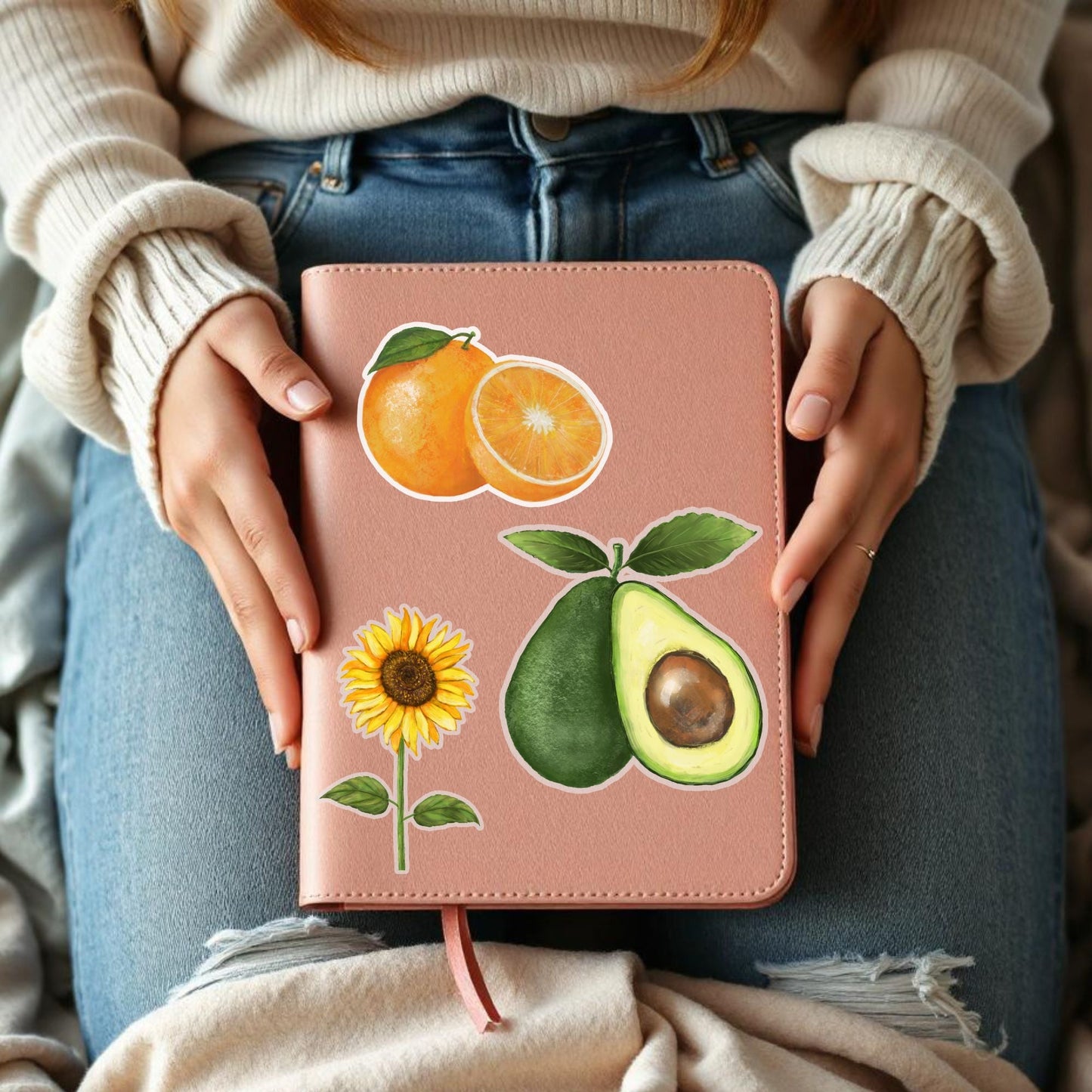 Avocado Vinyl Sticker - MerikaArt