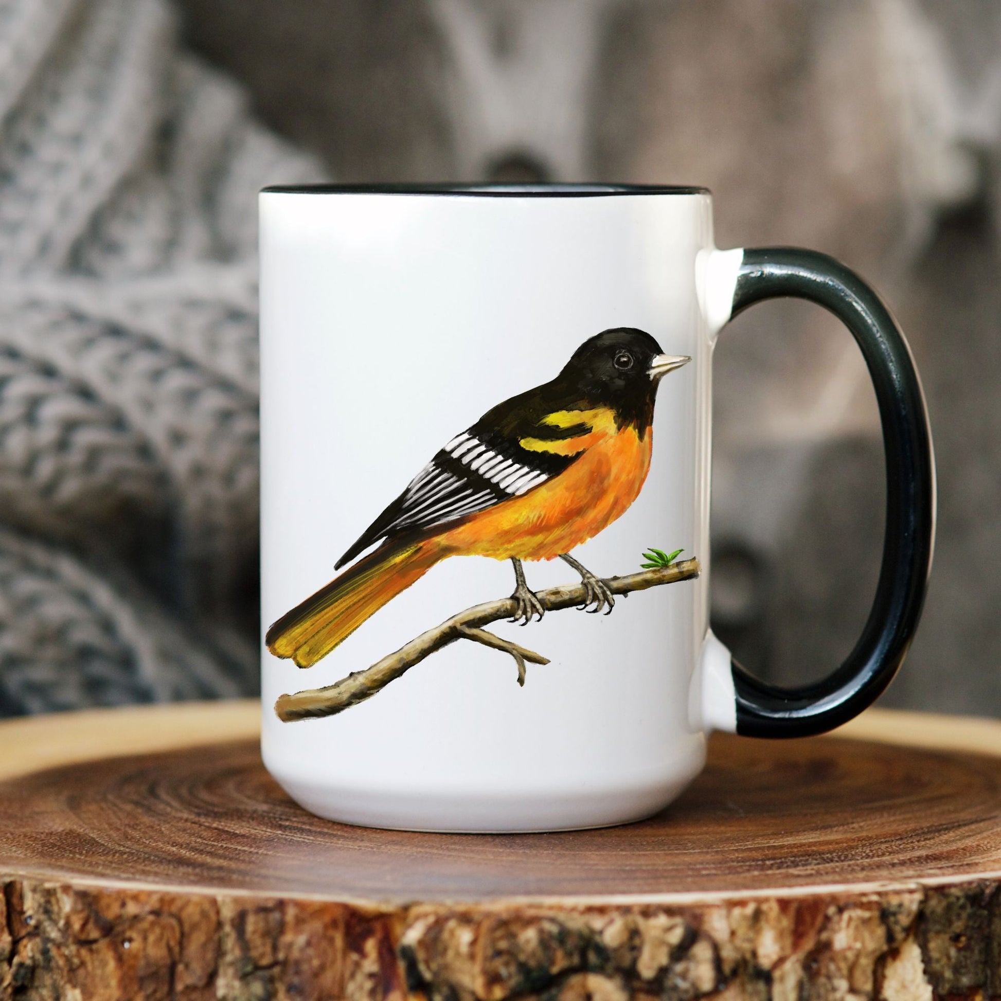 Baltimore Oriole Mug - MerikaArt