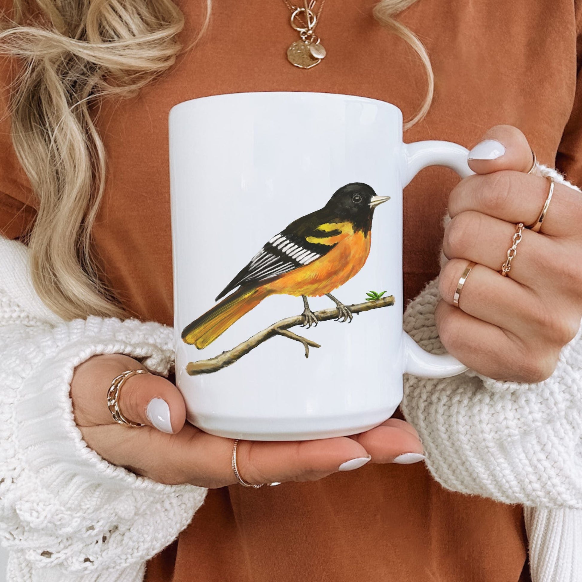 Baltimore Oriole Mug - MerikaArt