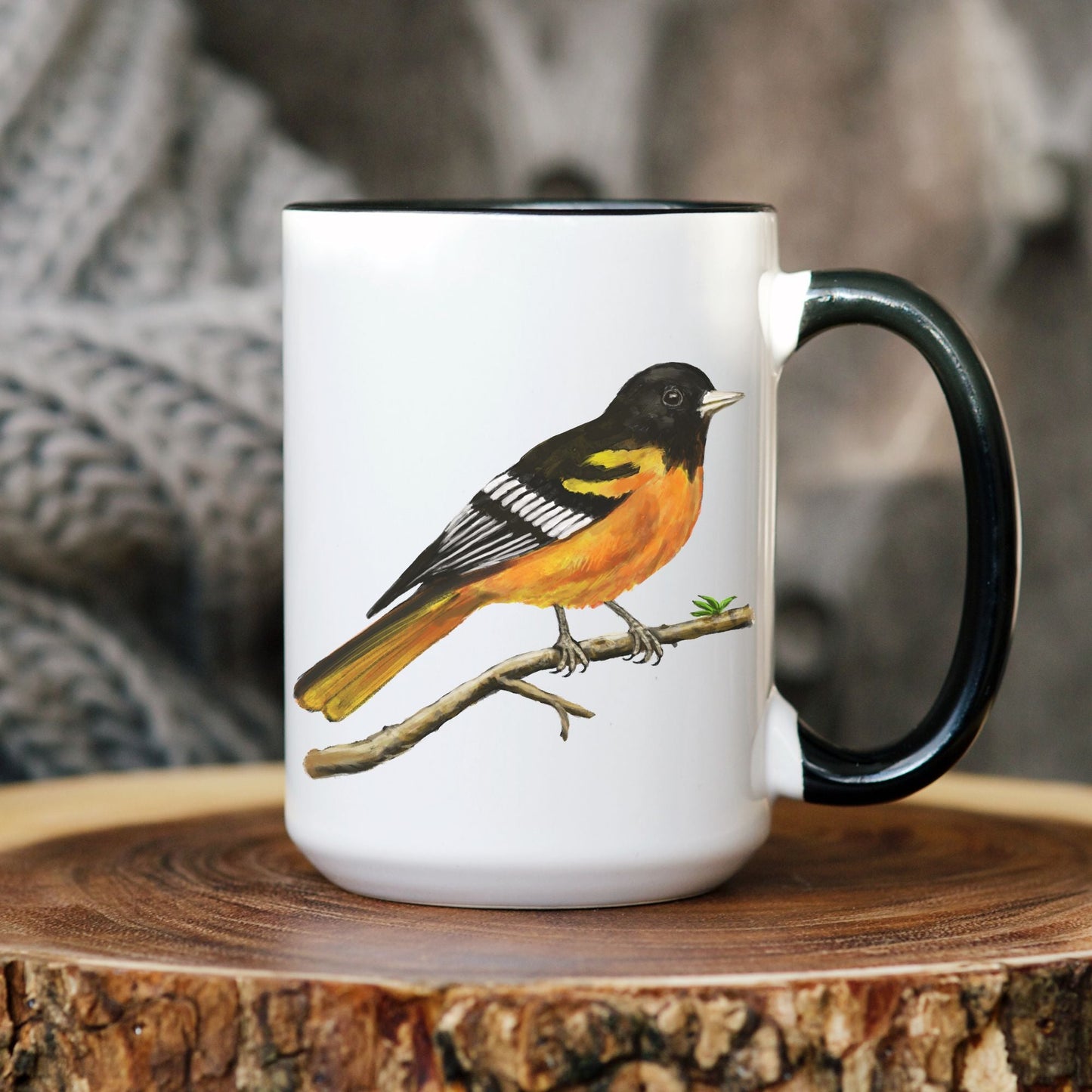 Baltimore Oriole Mug - MerikaArt