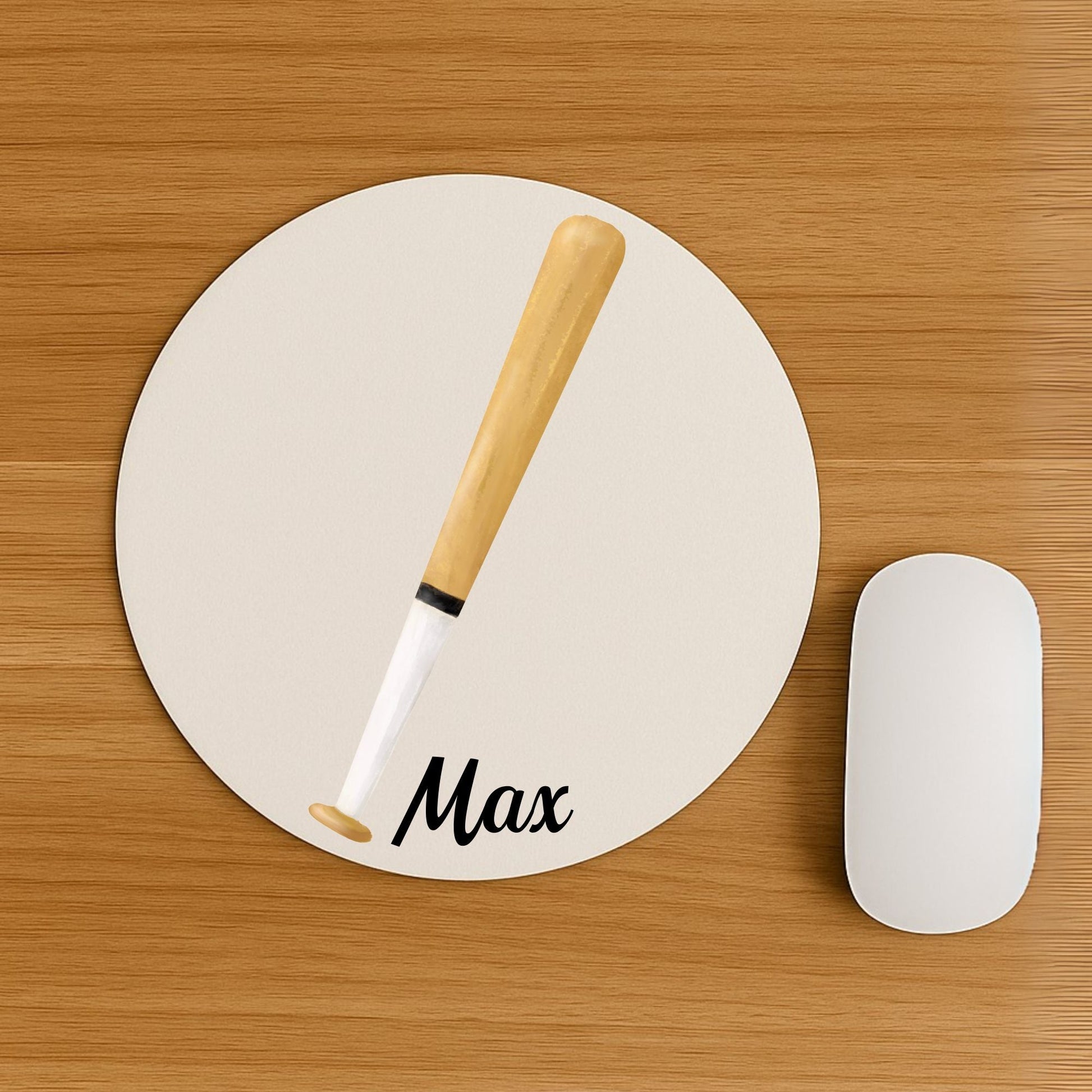Baseball Bat Mousepad - MerikaArt
