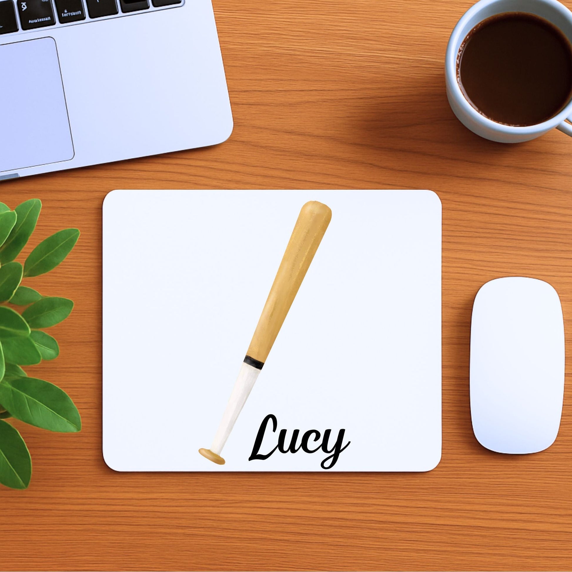 Baseball Bat Mousepad - MerikaArt