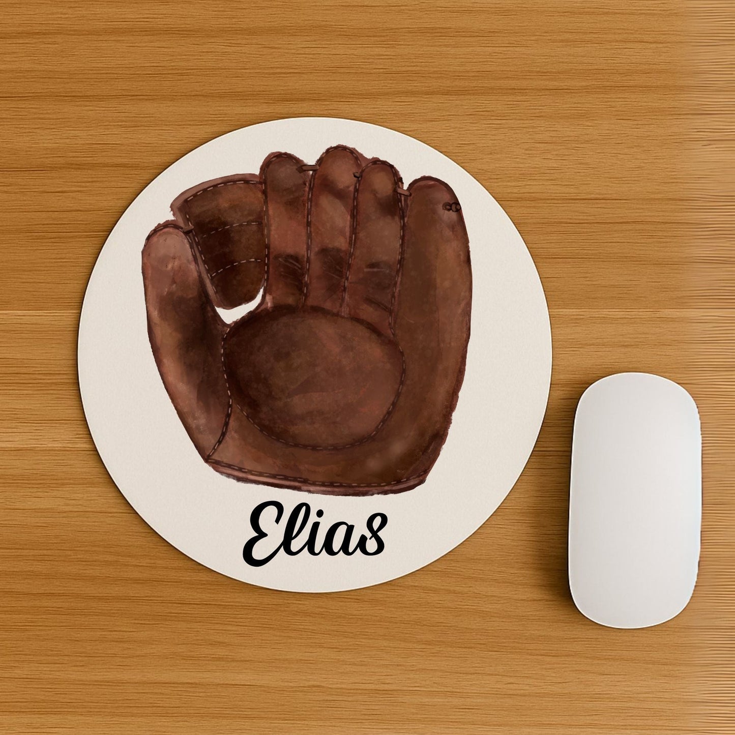 Baseball Glove Mousepad - MerikaArt